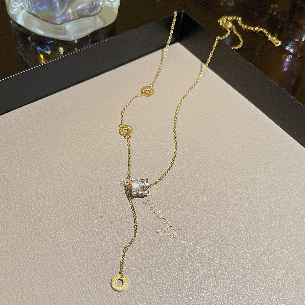 Round Charm Necklace & Bracelet in Gold and Silver