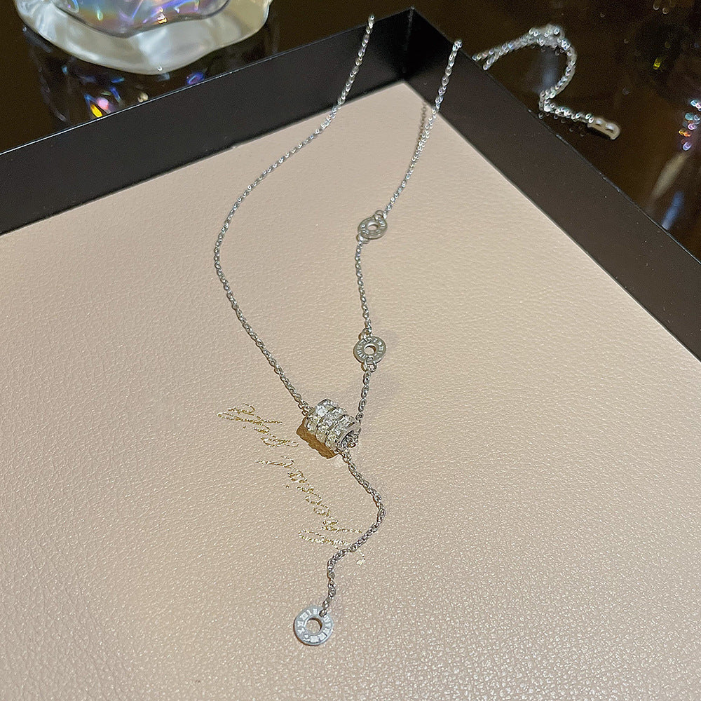 Round Charm Necklace & Bracelet in Gold and Silver