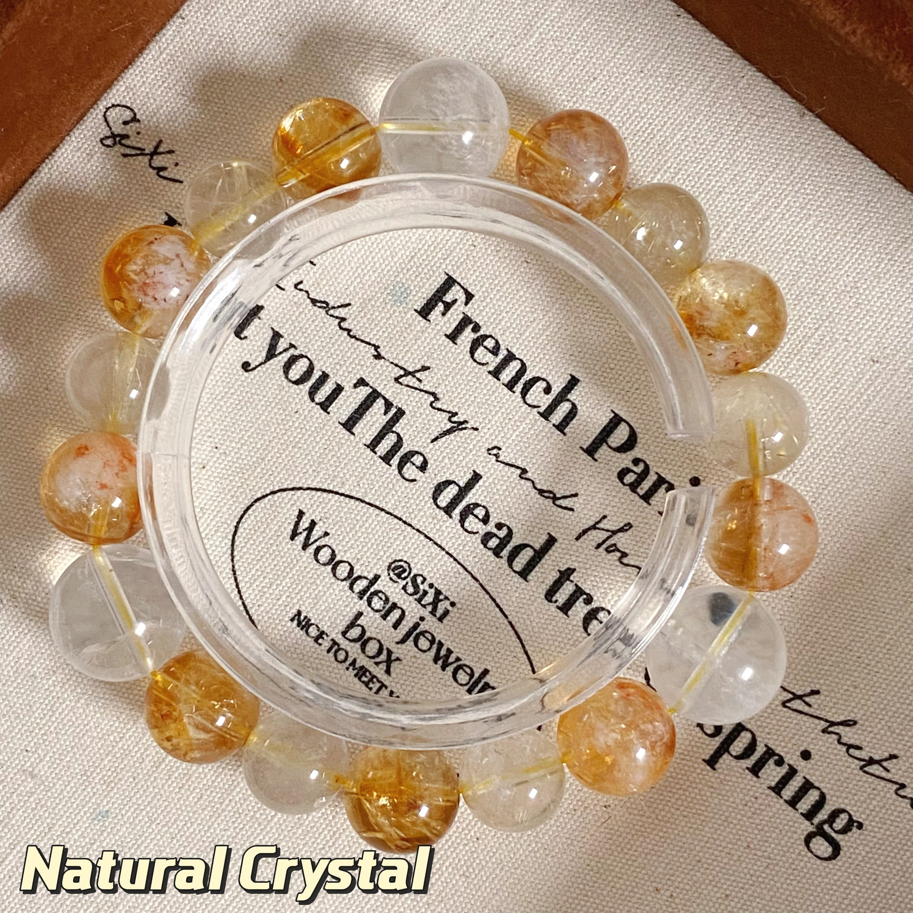 Golden Radiance Bracelet & Original Design • One of a Kind
